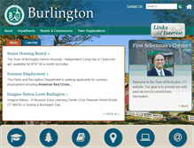 Tablet Screenshot of burlingtonct.us